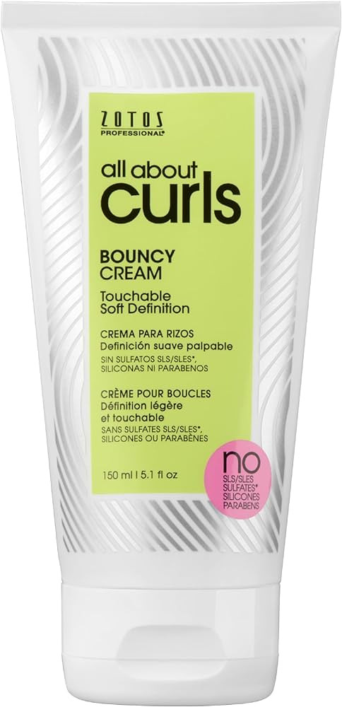 ALL ABOUT CURLS Bouncy Cream | Touchable Soft Definition | Define, Moisturize, De-Frizz | All Cur... | Amazon (US)