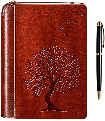 SETTINI Tree of Life Writing Journal, Hardcover Faux Leather Notebook for writers Travel Journal ... | Amazon (US)