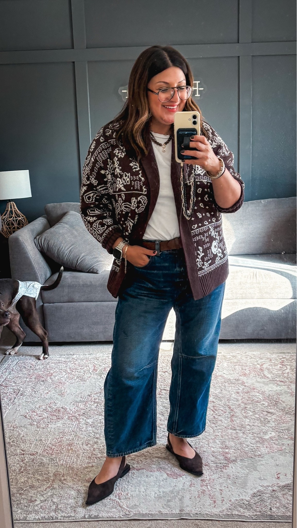 Today’s ootd:
A&F cardi - L/XL
Nuuds tee- L
Madewell
Jeans - 32
Steve Madden sling backs - size up 1/2 size
@abercrombie @Madewell @onequince

#LTKSaleAlert #LTKMidsize #LTKOver40