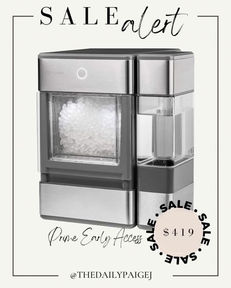 The famous nugget ice maker is on a major sale and at such a great price of $419 for the prime day deals. If you’ve had your eye on this ice maker, it’s the perfect time to buy for your home. Also, another item that is great for a registry! 

#LTKsalealert #LTKwedding #LTKhome