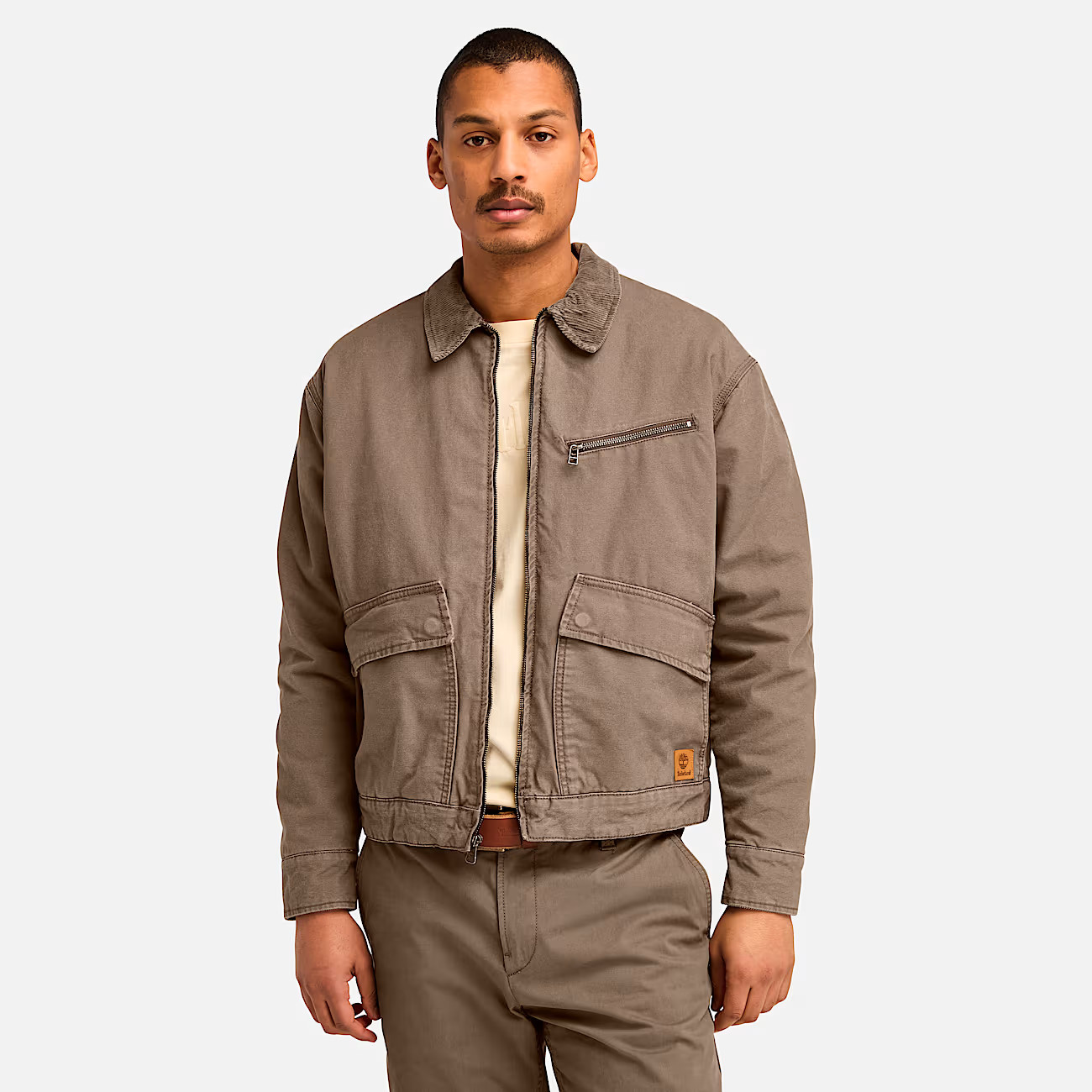 Men's Strafford Washed Canvas Insulated Jacket | Timberland (US)