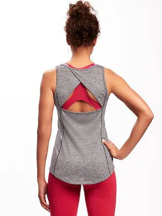 Crossback Keyhole Performance Tank for Women | Old Navy US