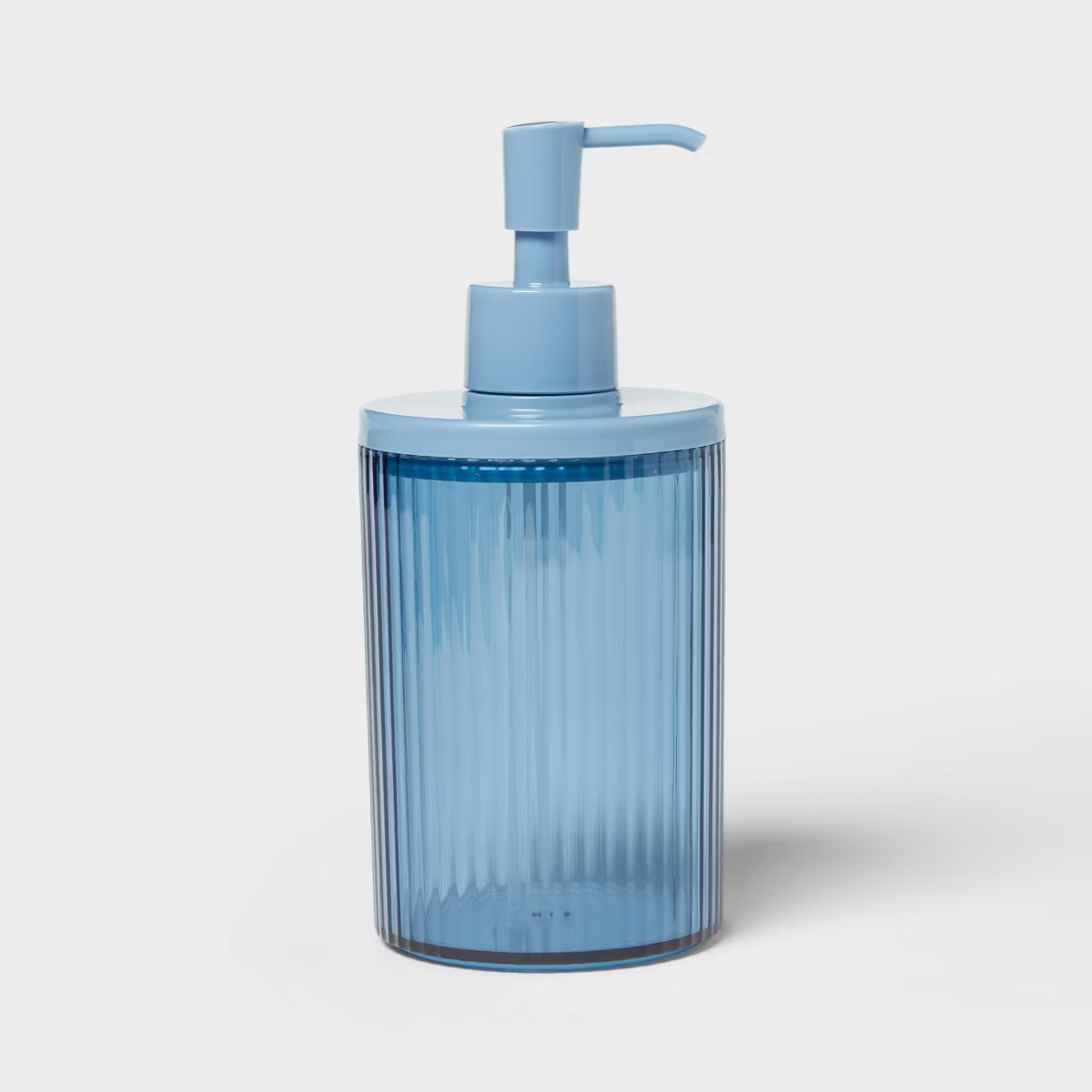 Ribbed Soap Pump Blue - Room Essentials™ | Target