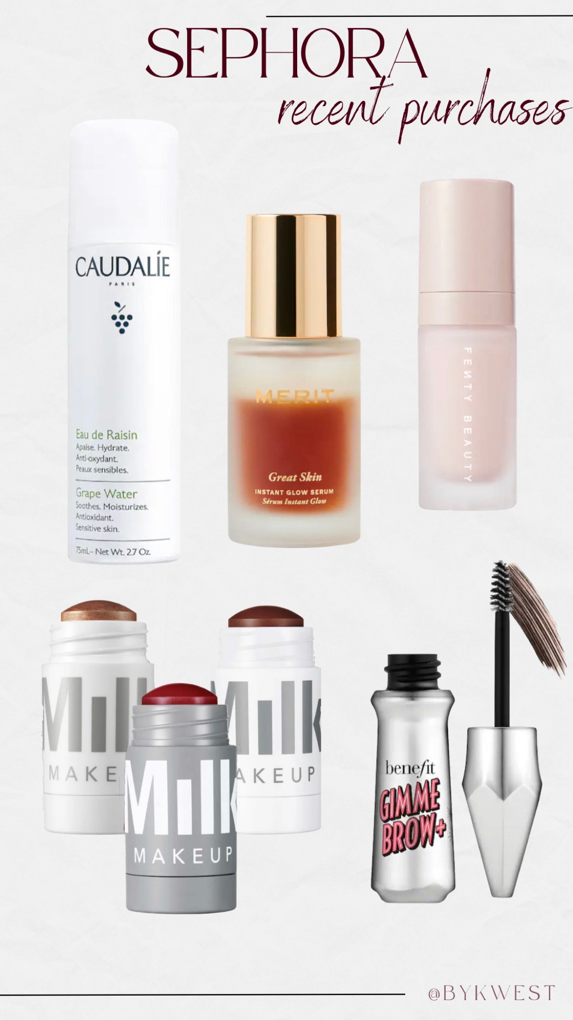 Sephora Recent Purchases 

#LTKfindsunder50 #LTKfindsunder100 #LTKsalealert