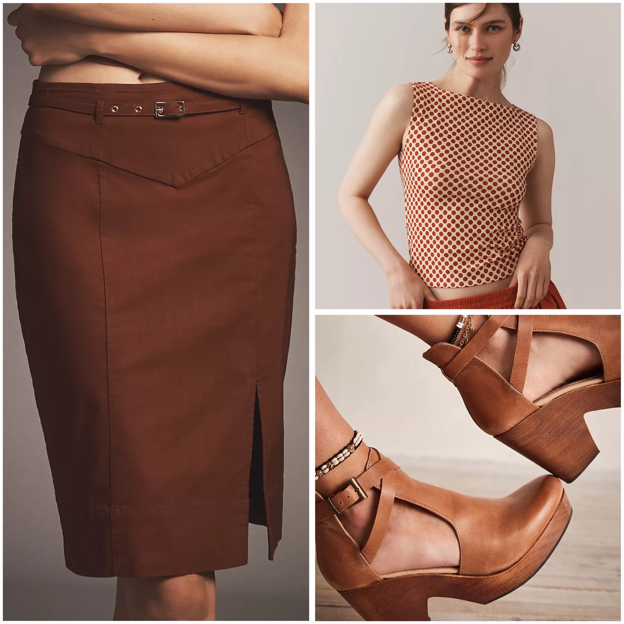 A teacher outfit or work outfit idea! Autumn vibes with the top and brown pencil skirt and shoes. 

#LTKOver40 #LTKWorkwear #LTKShoeCrush