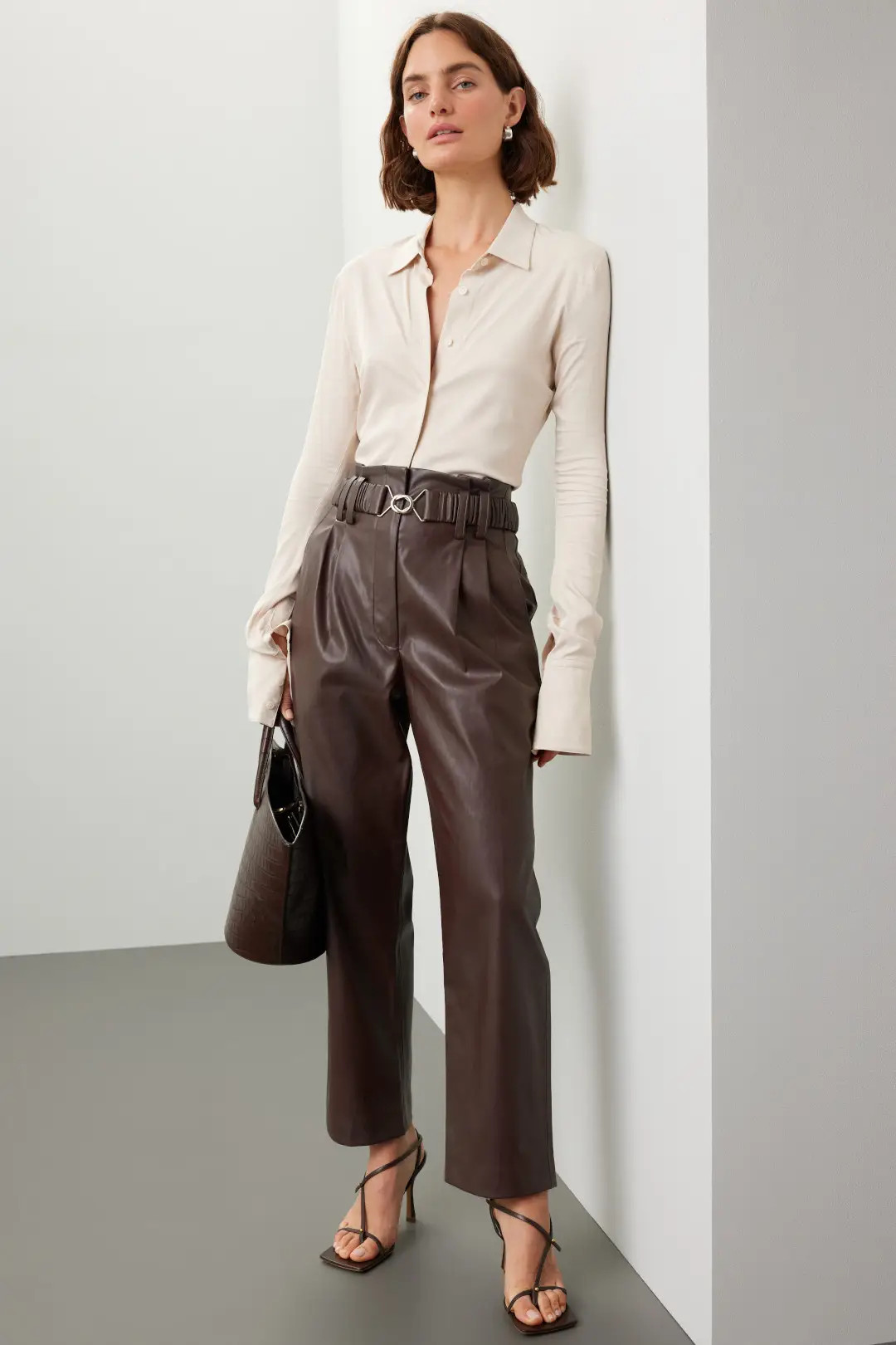 Faux Leather Pants | Rent the Runway
