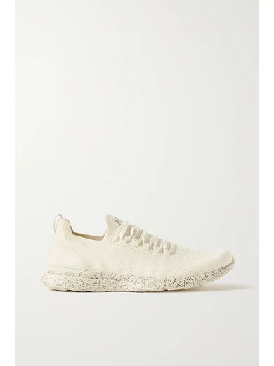 APL Athletic Propulsion Labs - Techloom Breeze Mesh Sneakers - Cream | NET-A-PORTER (US)