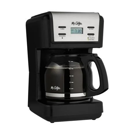 Mr. coffee 12-cup programmable coffee maker, black (bvmc-knx23) - Walmart.com | Walmart (US)