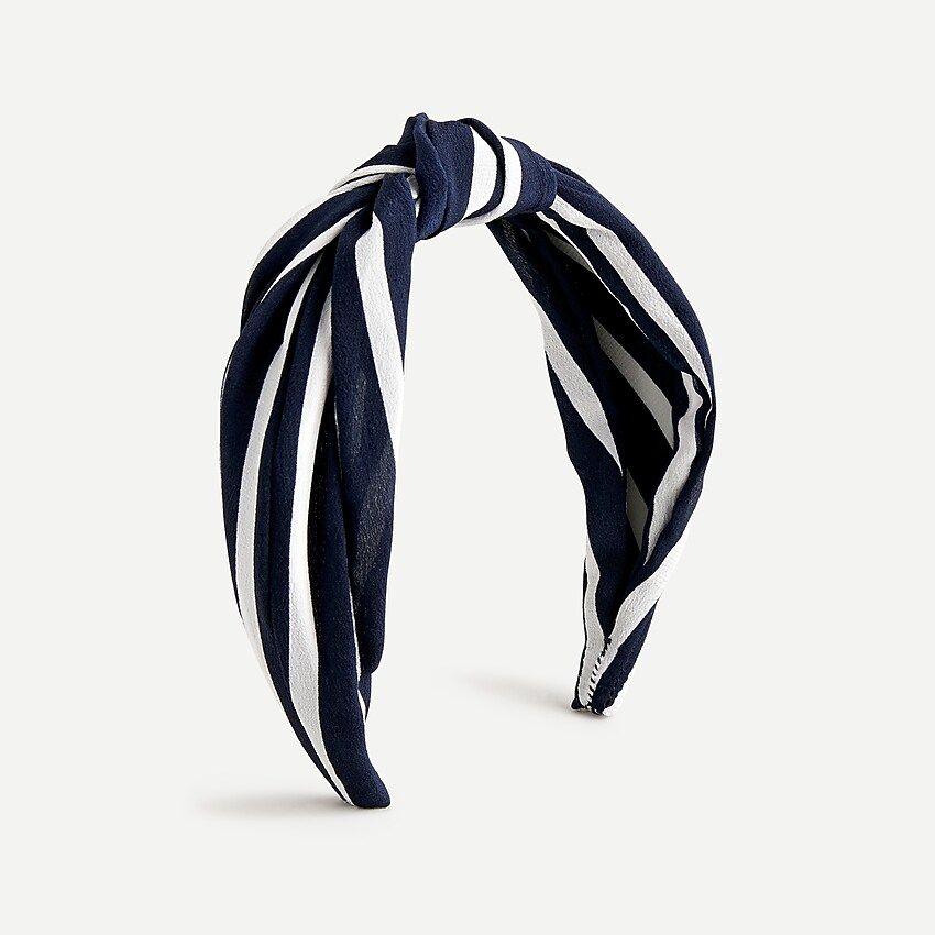 Printed knot headband | J.Crew US