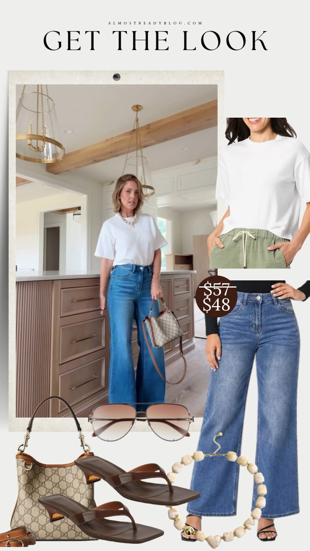The best Amazon jeans with a flattering wide-leg fit that look so much more expensive than they are.

XS Target tee / Amazon jeans run true to size (I got the C - 30” inseam in Medium Blue)

Amazon jeans, wide leg jeans, women’s jeans, Amazon fashion, affordable denim, high rise jeans, flattering jeans, everyday denim, casual jeans, fall denim, fall fashion, denim outfit, Amazon finds, budget fashion, everyday style, casual outfit, fall outfit, wardrobe essentials, transitional style, jeans outfit ideas

#LTKSaleAlert #LTKOver40 #LTKPetite