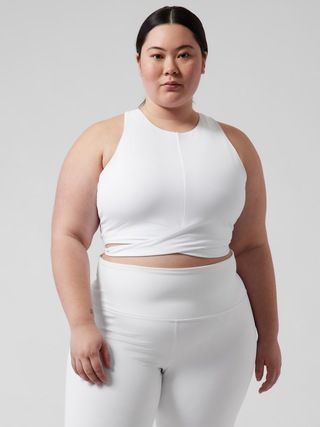 Conscious Cut Out Crop D-DD | Athleta