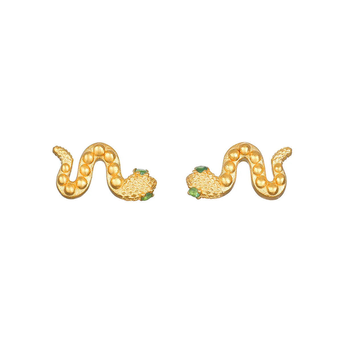 Beauty is Timeless Snake Stud Earrings | Satya Jewelry