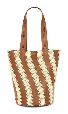 SIMKHAI Talia Bucket Bag in Sable from Revolve.com | Revolve Clothing (Global)