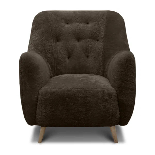 Molly Leather Armchair | Wayfair North America