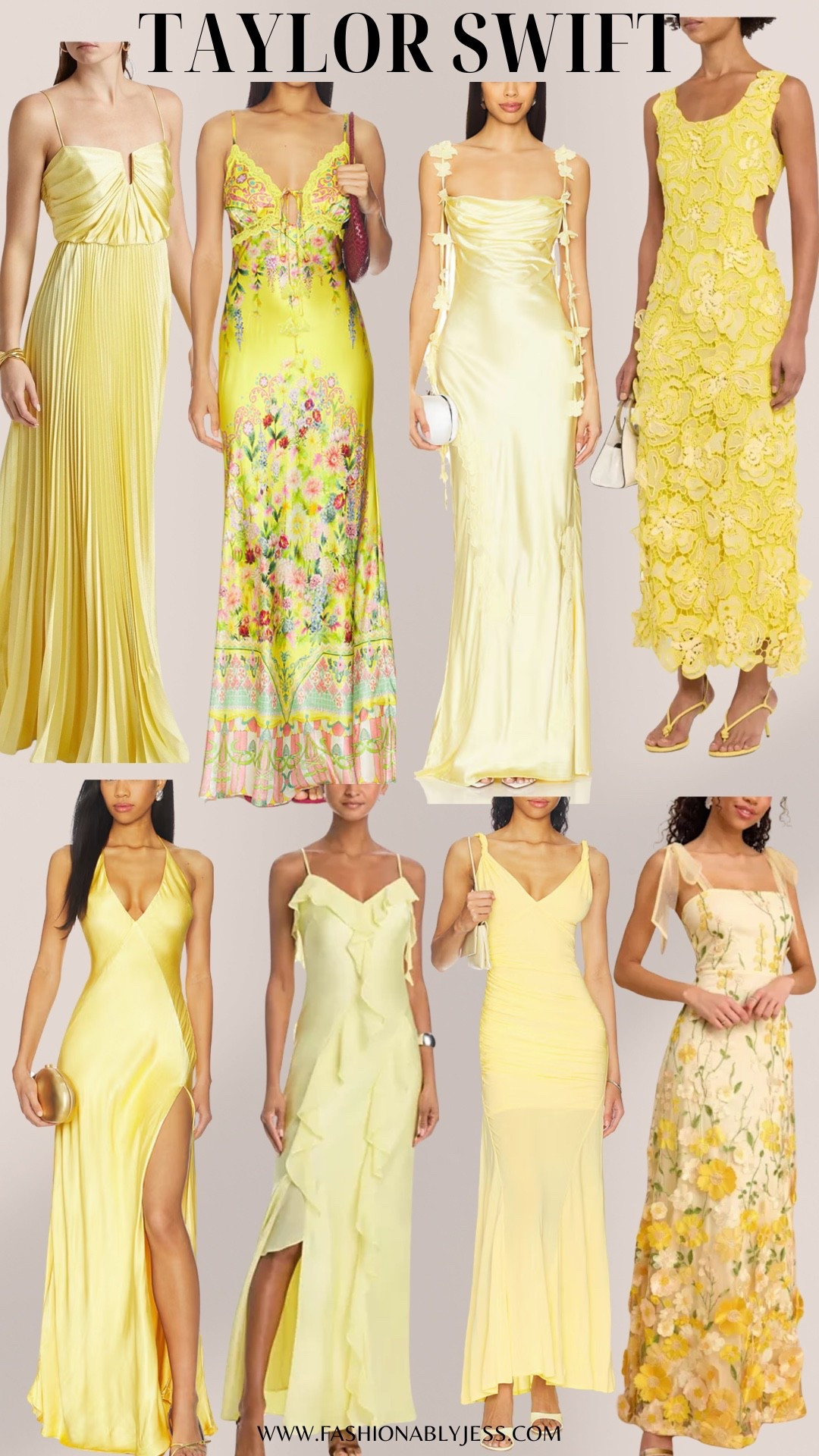 Loving these Taylor Swift inspired yellow dresses

#LTKootd #LTKOver40 #LTKTravel