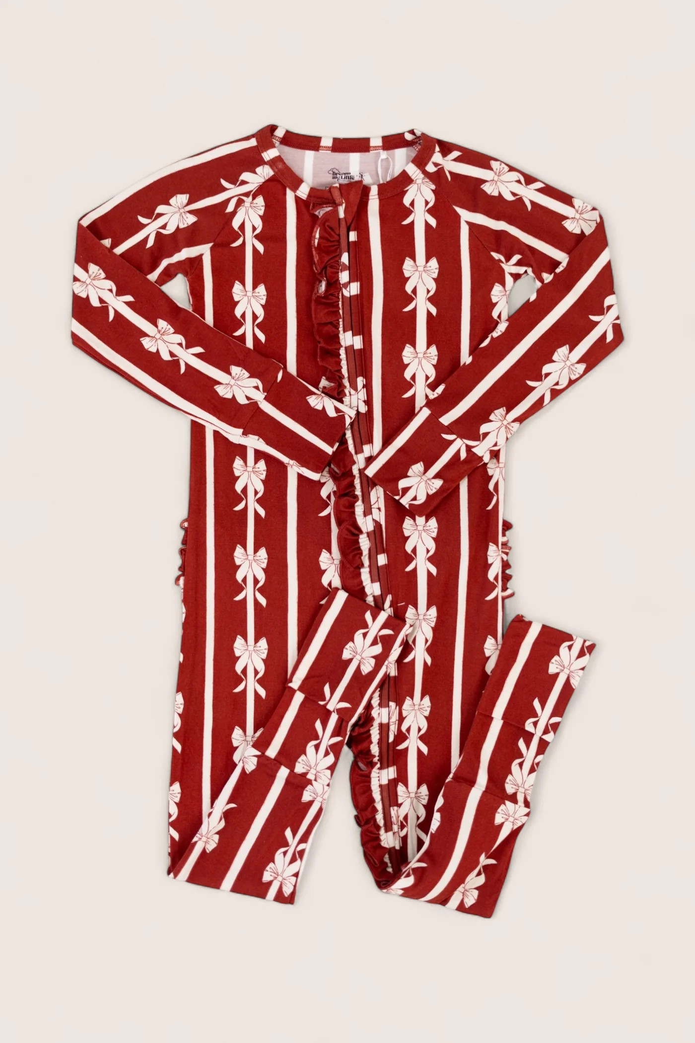 WRAPPED IN JOY DREAM RUFFLE ROMPER | Dream Big Little