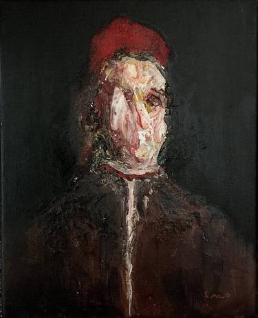 ‘Portrait of a Young Man’ – after Botticelli Painting | Saatchi Art 