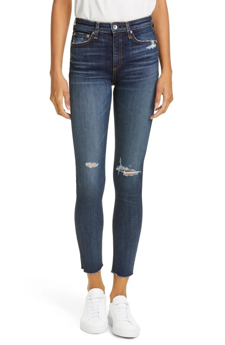 Nina High Waist Ankle Skinny Jeans | Nordstrom