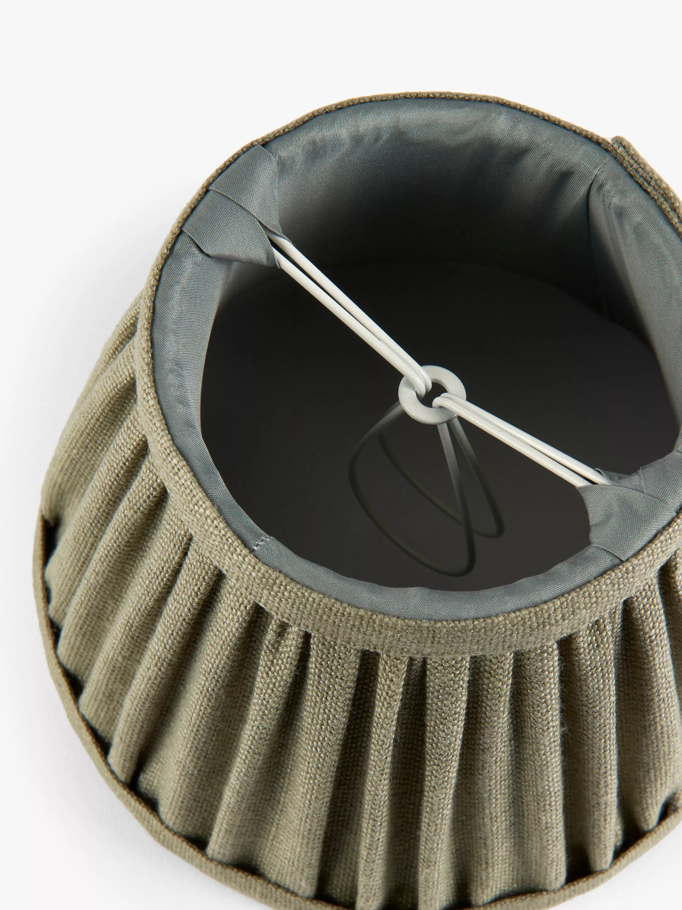 John LewisSophia Pleated Candle Lampshade, Sage | John Lewis (UK)