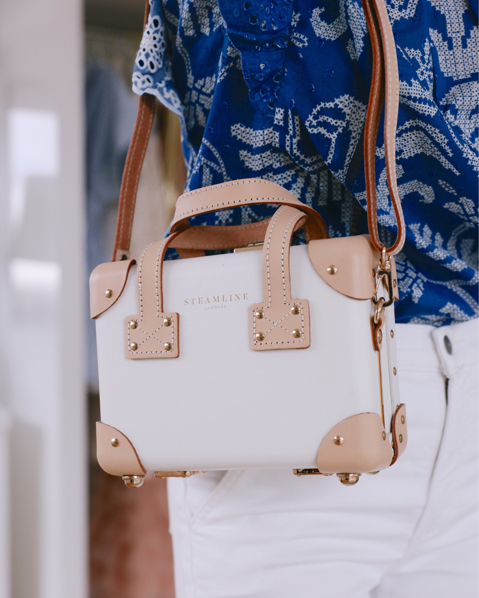 Elevate your travel experience with this beautiful crossbody convertible Steamline bag. Part of a stunning luggage collection, each piece feels more like a work of art than a travel bag. 

#LTKSeasonal #LTKItBag #LTKTravel