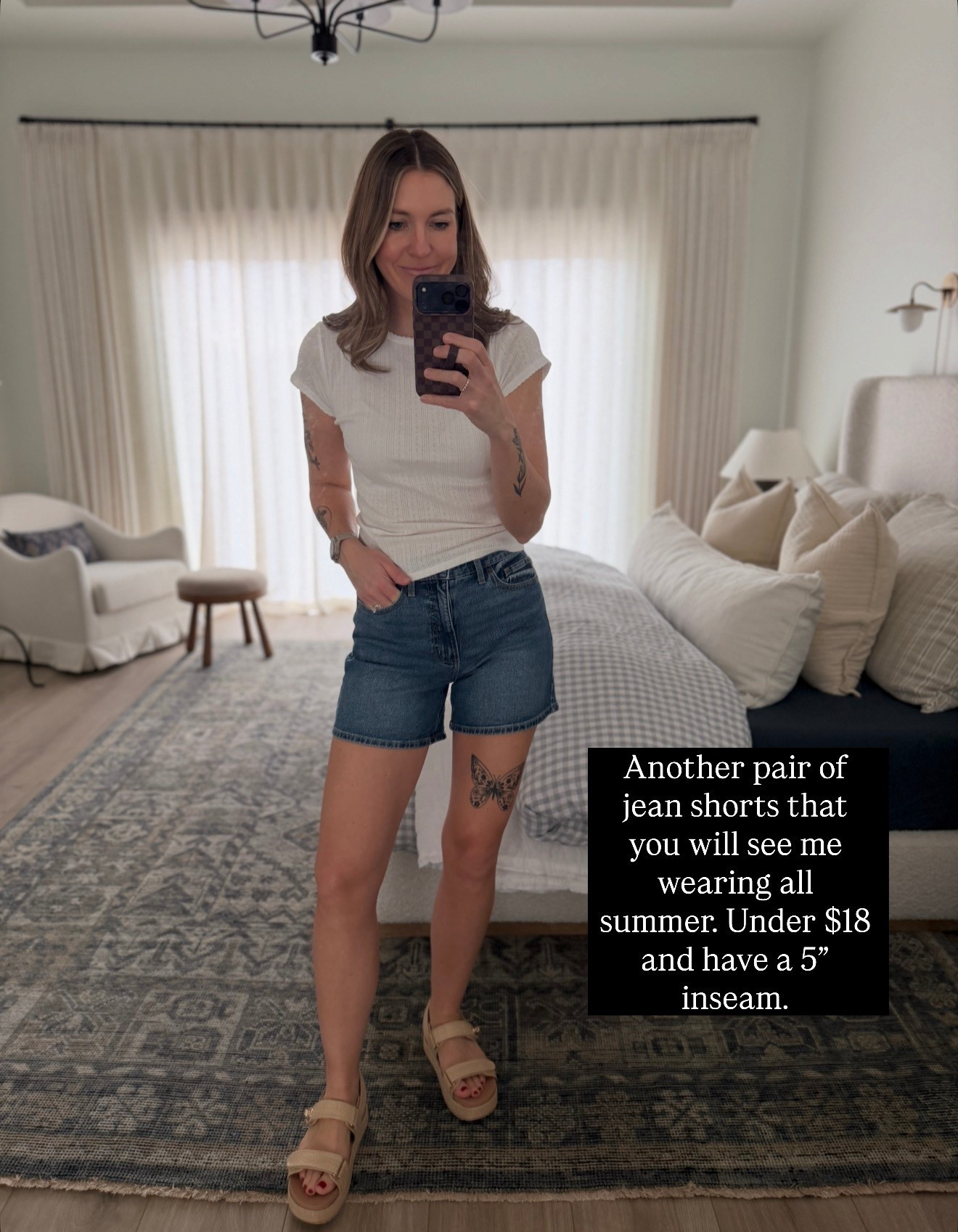 I hit the jean short jackpot at Walmart! 

#LTKmomlife #LTKootd #LTKTall