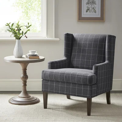 Martha Stewart Decker Plaid Accent Chair | Wayfair North America