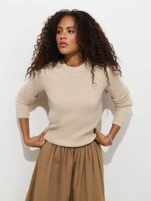 Marais Sweater In Cashmere | Alex Mill