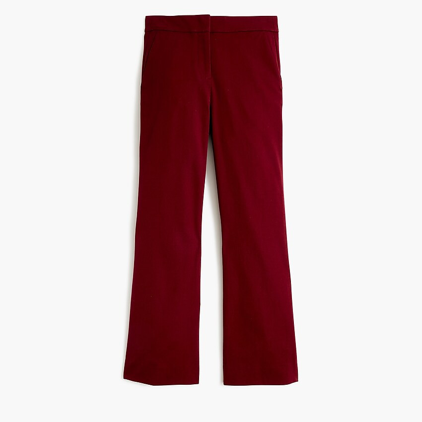 Kelsey cotton flare pant | J.Crew Factory