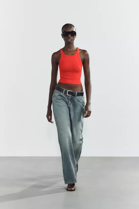 RIB CROP TOP | Zara US