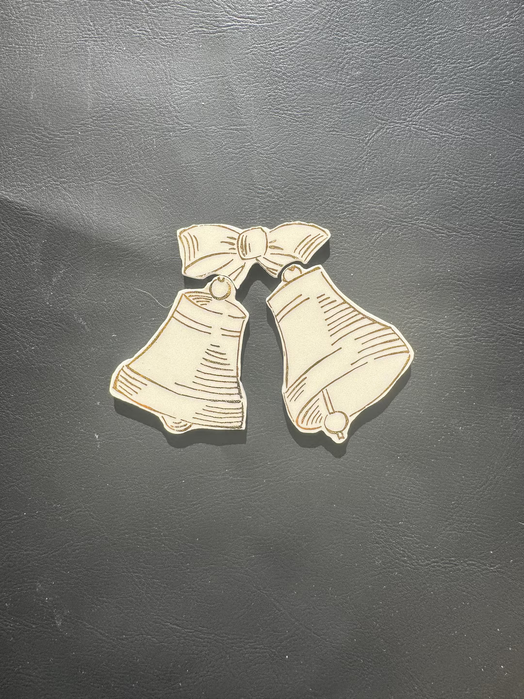 BELLS & BOW Cutouts for Picassiette Mosaics From Vintage China - Etsy | Etsy (US)