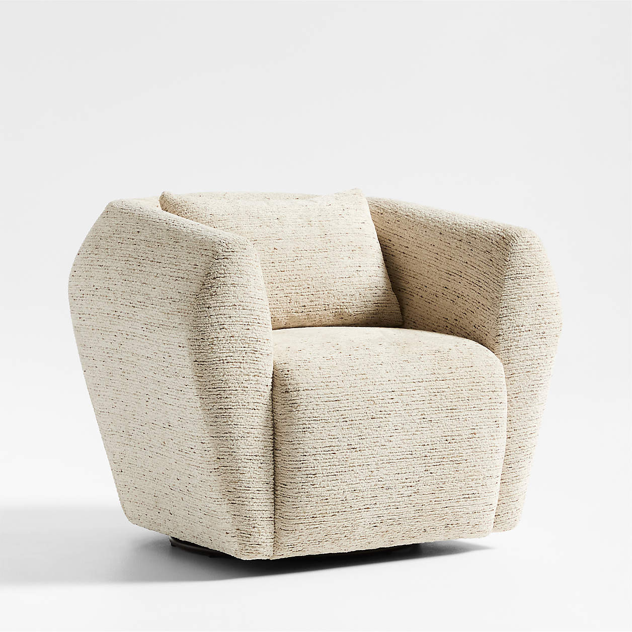 Tierra Swivel Accent Chair + Reviews | Crate & Barrel | Crate & Barrel