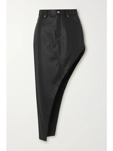 Alexander Wang
				
			
			
			
			
			
				Asymmetric leather skirt
				€1,745.00 | NET-A-PORTER (UK & EU)