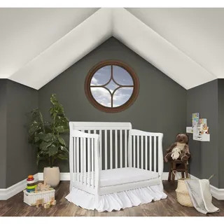 Dream On Me Aden Convertible 4-in-1 Mini Crib - WhiteImage Gallery1 / 4Tap to ZoomPrice Informati... | Bed Bath & Beyond