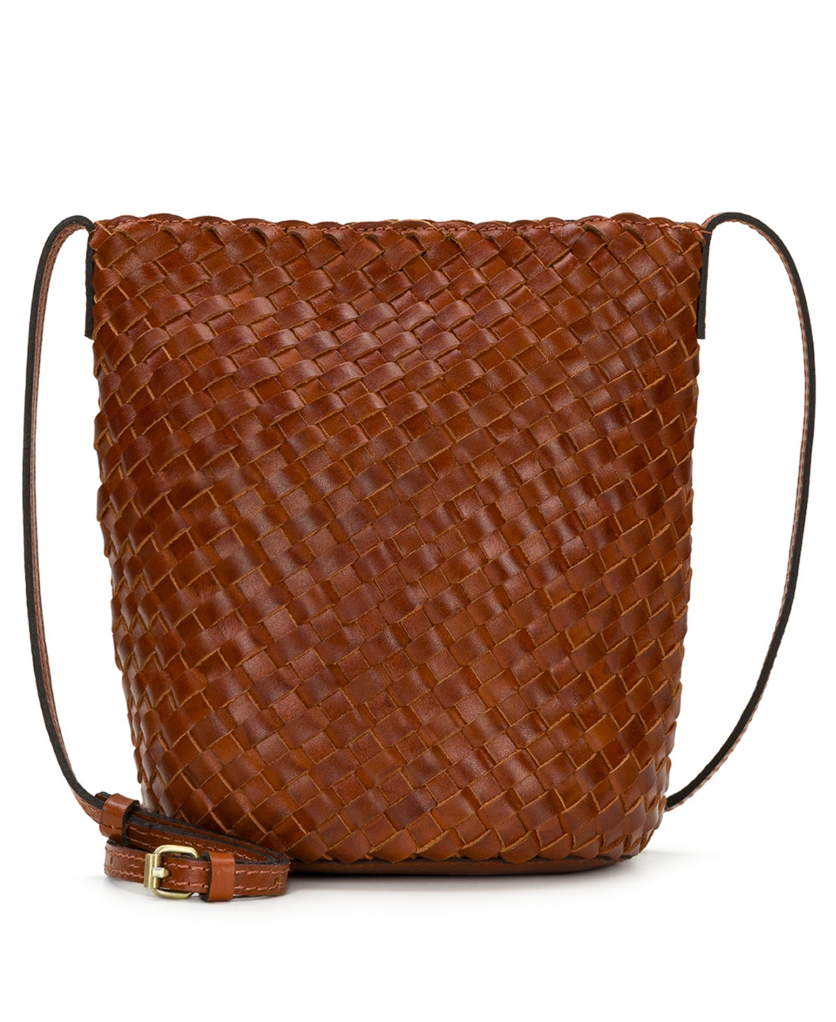 Patricia Nash Darcy Small Crossbody Handbag - Cognac | Macy's