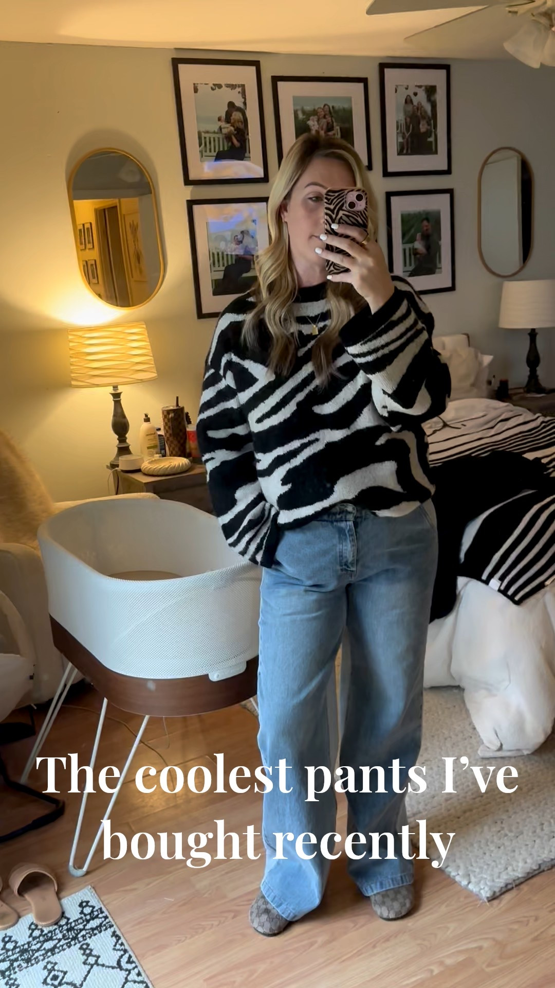 Ootd for church!! These are the coolest pants I’ve bought recently! They are from Sarah Knuth’s collection with Vici - denim in the front and sweatpants in the back! I’m obsessed! Great gift idea too if you’re still looking! My sweater is from H&M but I don’t see it online yet! 

Gift ideas, mom life, denim, sweatpants, comfy, Vici, H&M

#LTKootd #LTKGiftGuide #LTKgrwm