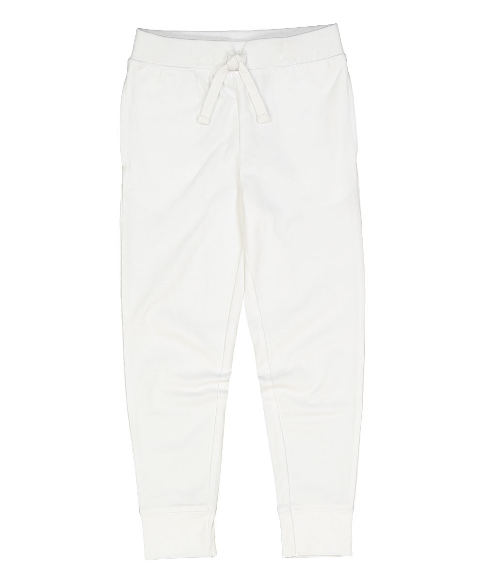 Leveret Sweatpants - White Joggers - Kids | Zulily