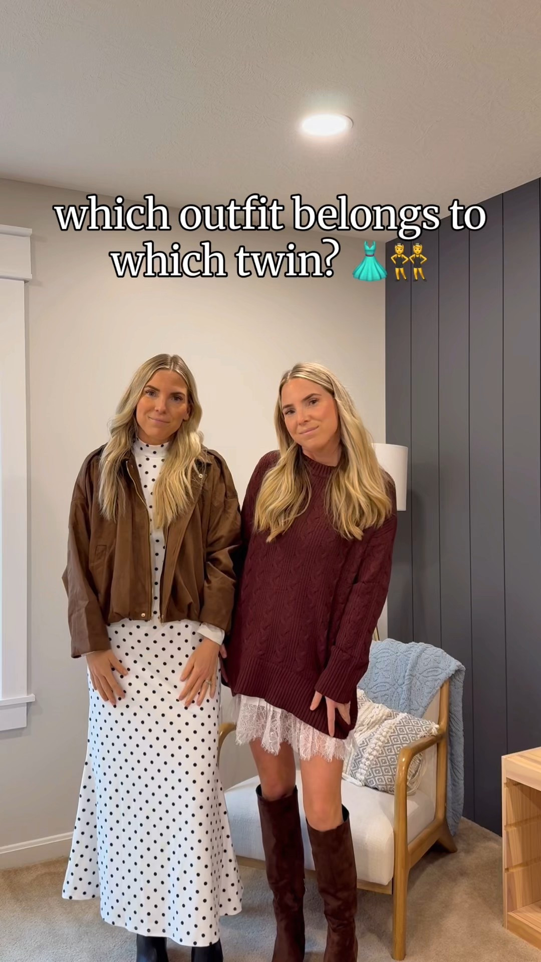 Can you tell which outfit belongs to which twin? 

#LTKSeasonal #LTKdayinmylife #LTKmomlife