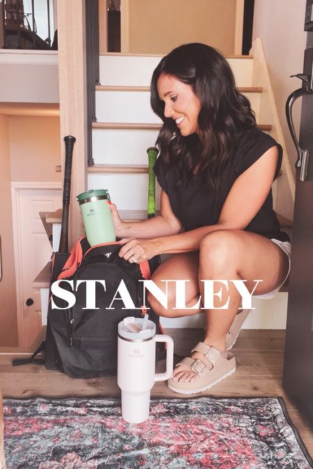 #stanleypartner @stanley_brand is my go to tumblers for anyone in my family! The IceFlow Flip Straw is perfect to throw in my kids baseball bags for tournaments because I know it won’t leak and keeps their water cold all day! And I take my 40 oz Quencher H2.0 everywhere with me! It’s big enough that I don’t have to constantly fill it up and still fits in my car cup holder! 