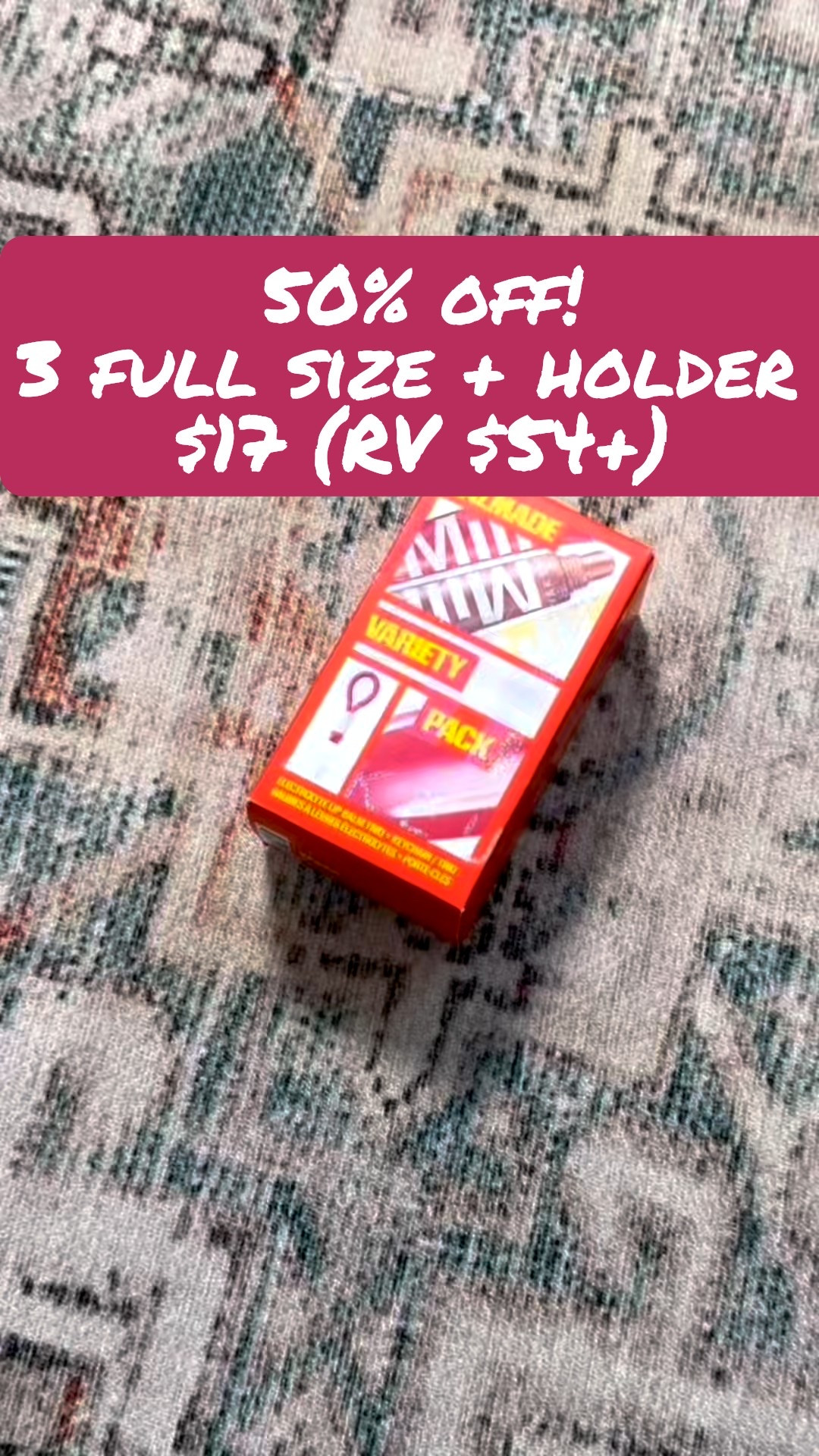 🔥 Whoa! Grab fast! This Milk Makeup set just dropped to $17 for 3 FULL SIZE Balmades and the holder! One Balmade is $18 reg price! If you get it from Ulta, you can also stack a code (price may be showing higher here, click through)! Use CHEER for $10 off $40 OR $20 off $100! I’ll add some other steals for this promo below as well! 

#LTKFindsUnder50 #LTKSaleAlert #LTKBeauty