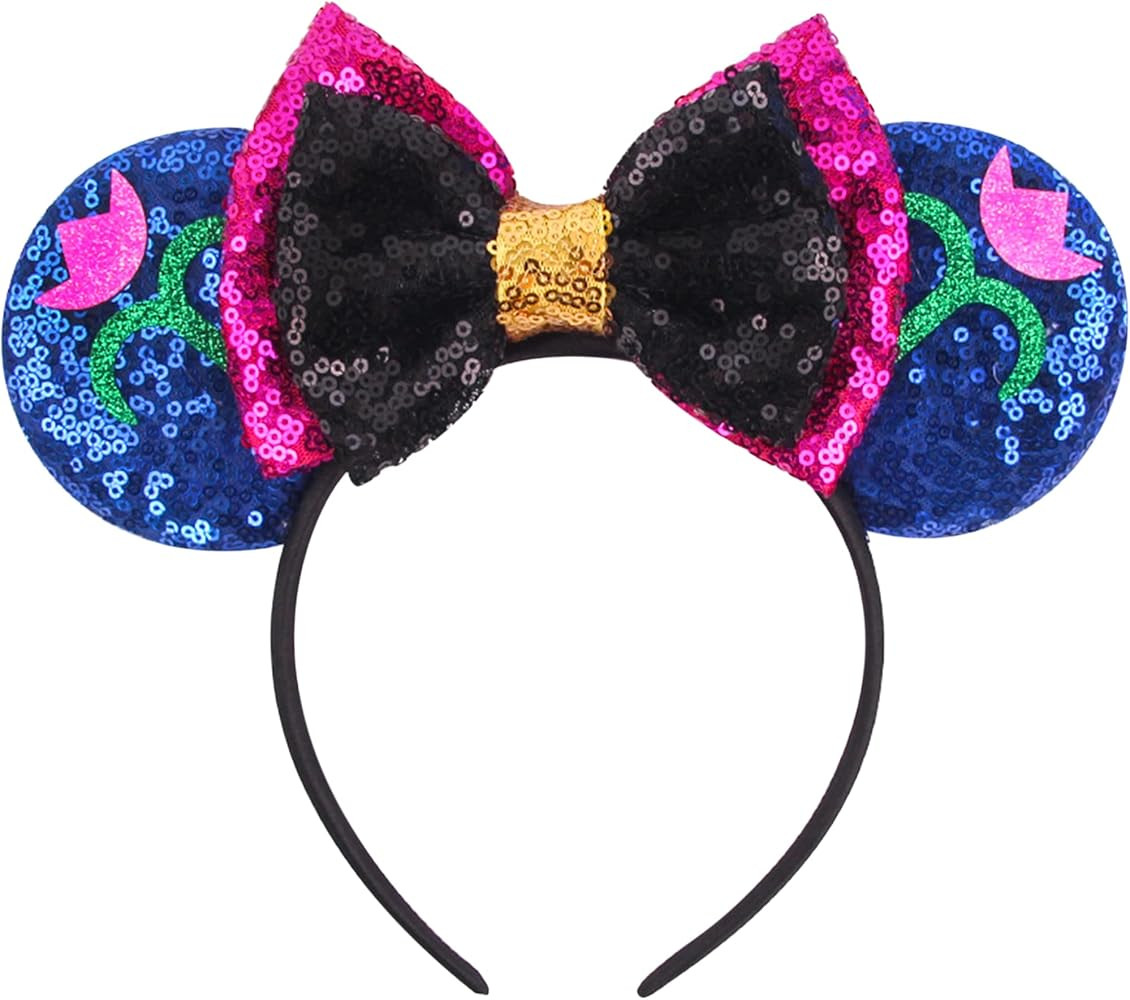 MADO Mouse Ears Headband for Women, Princess Hair Accessories for Adults and Kids (Anna) | Amazon (US)
