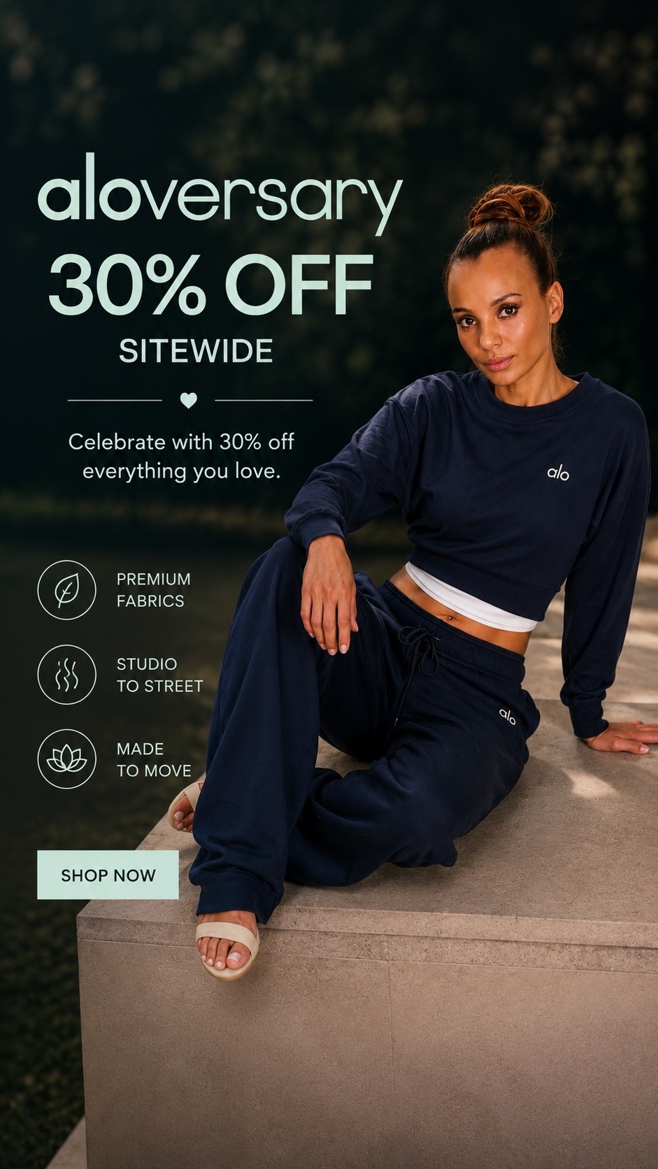 Alo just made comfy look this good 🤎 Living in these elevated lounge sets and the 30% off sale makes it even better. #AloYoga #AloStyle #Aloversary #LTKStyle #NeutralStyle #AthleisureLook #EverydayStyle #ComfyChic #CasualLuxury #SaleFinds

#LTKootd #LTKActive #LTKSaleAlert