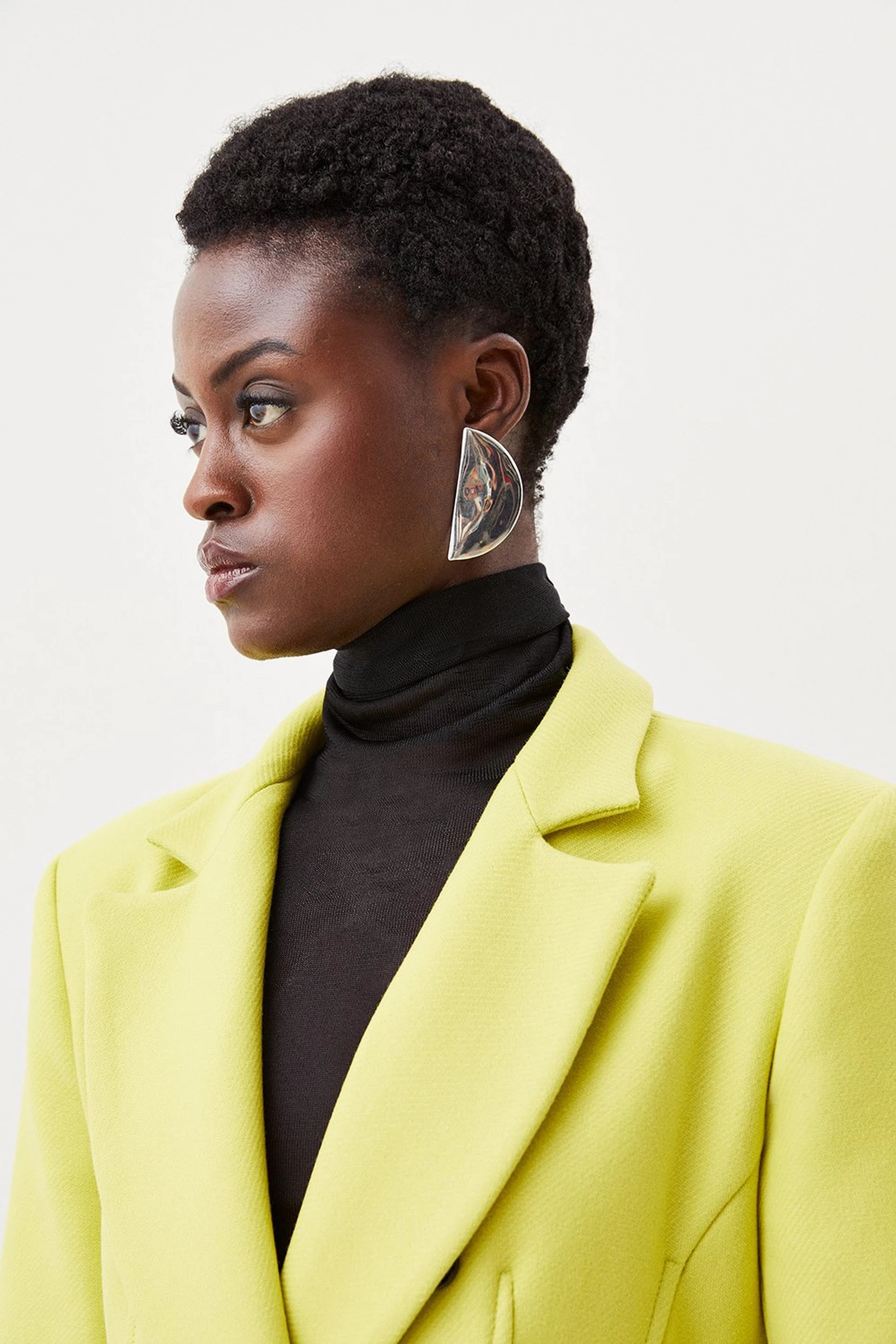 Italian Manteco Wool Hourglass Coat | Karen Millen US