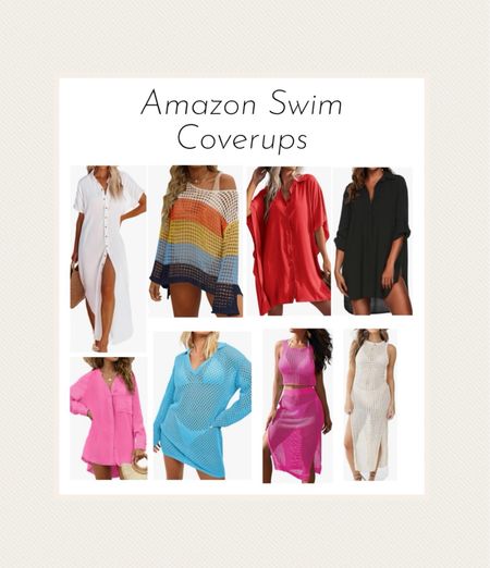 Swimwear coverups 

#swim #coverups #amazon 

#LTKswim #LTKSeasonal #LTKtravel