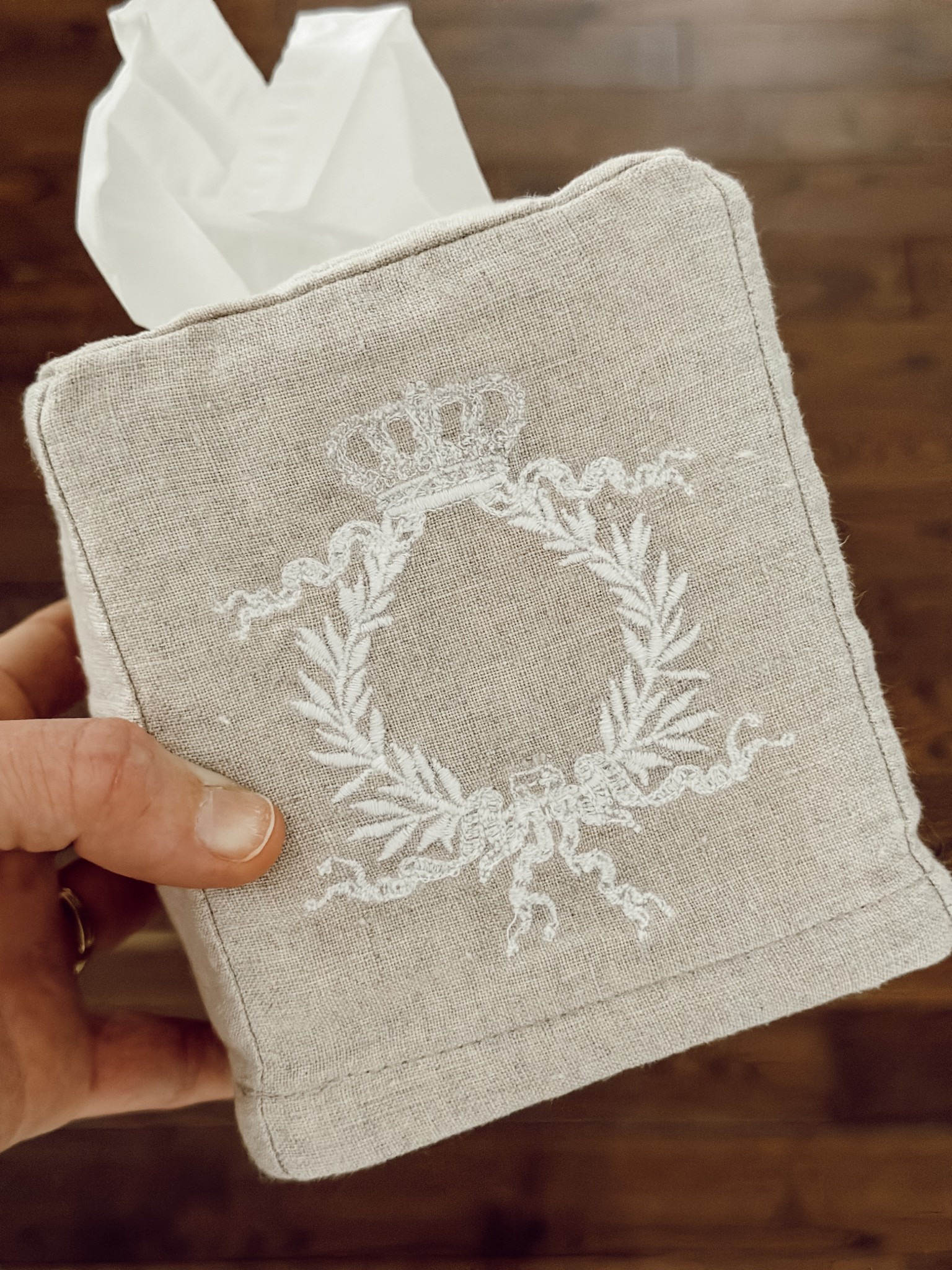 Pollen season will be here before we know it. Keep those ugly tissue boxes covered with a pretty cover. 

#LTKHome