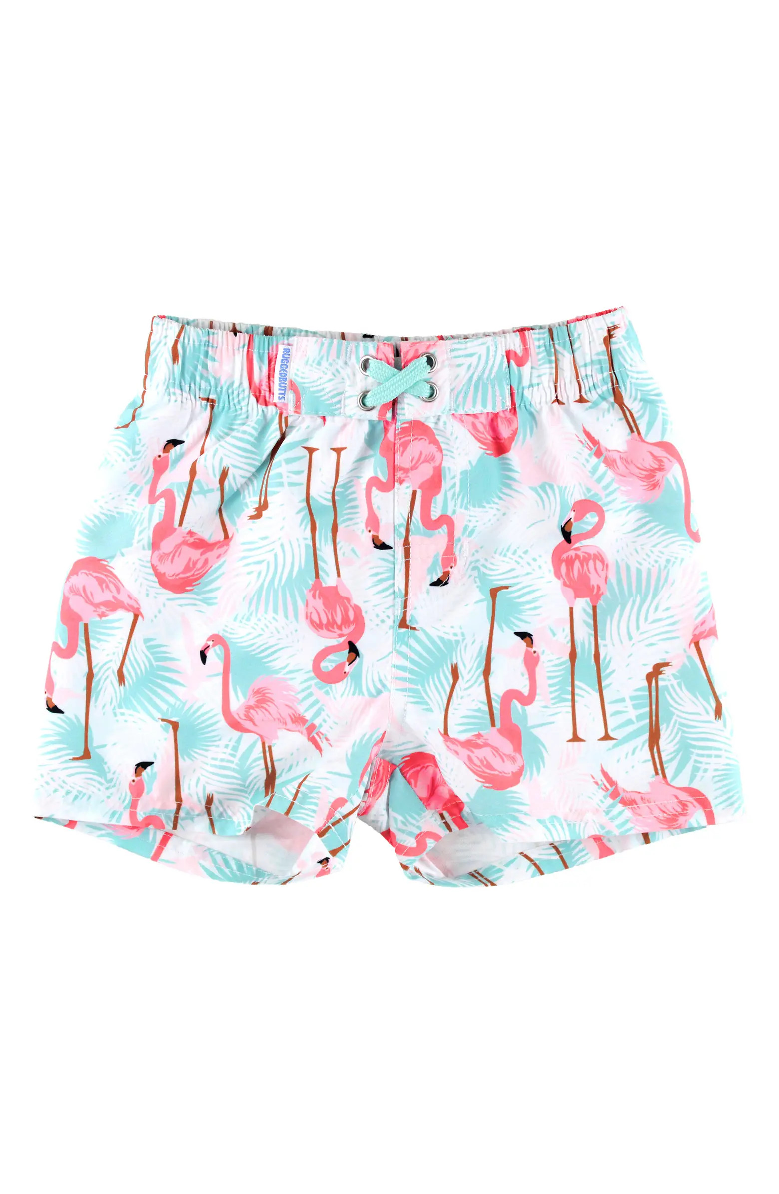RuggedButts Kids' Flamingo Swim Trunks | Nordstrom | Nordstrom