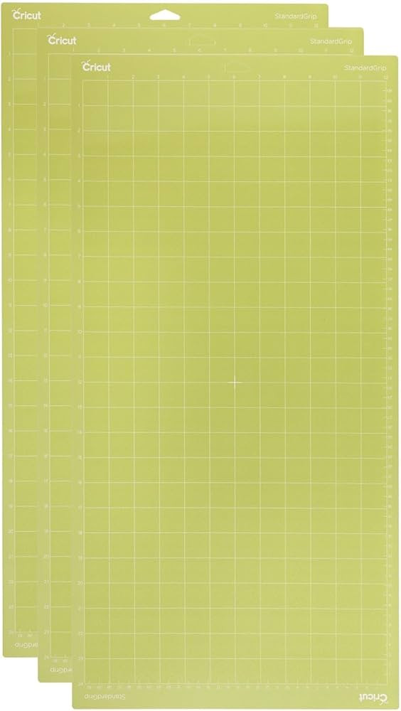 Cricut StandardGrip Machine Mats 12in x 24in, Reusable Cutting Mats for Crafts with Protective Fi... | Amazon (US)