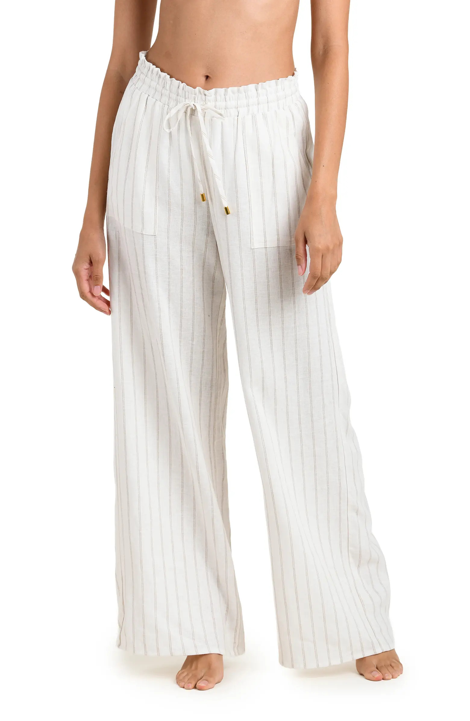 Delphine Coast Wide Leg Cover-Up Pants | Nordstrom