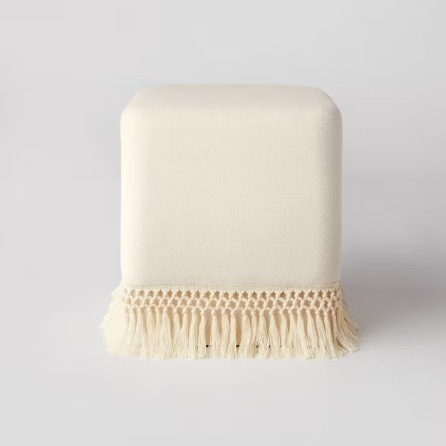 Westchester Fringe Cube - Threshold™ designed with Studio McGee | Target