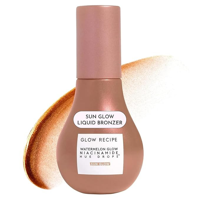 Glow Recipe Hue Drops Bronzing Drops, Tinted Face Serum, Glow Primer + Liquid Highlighter, Niacin... | Amazon (US)