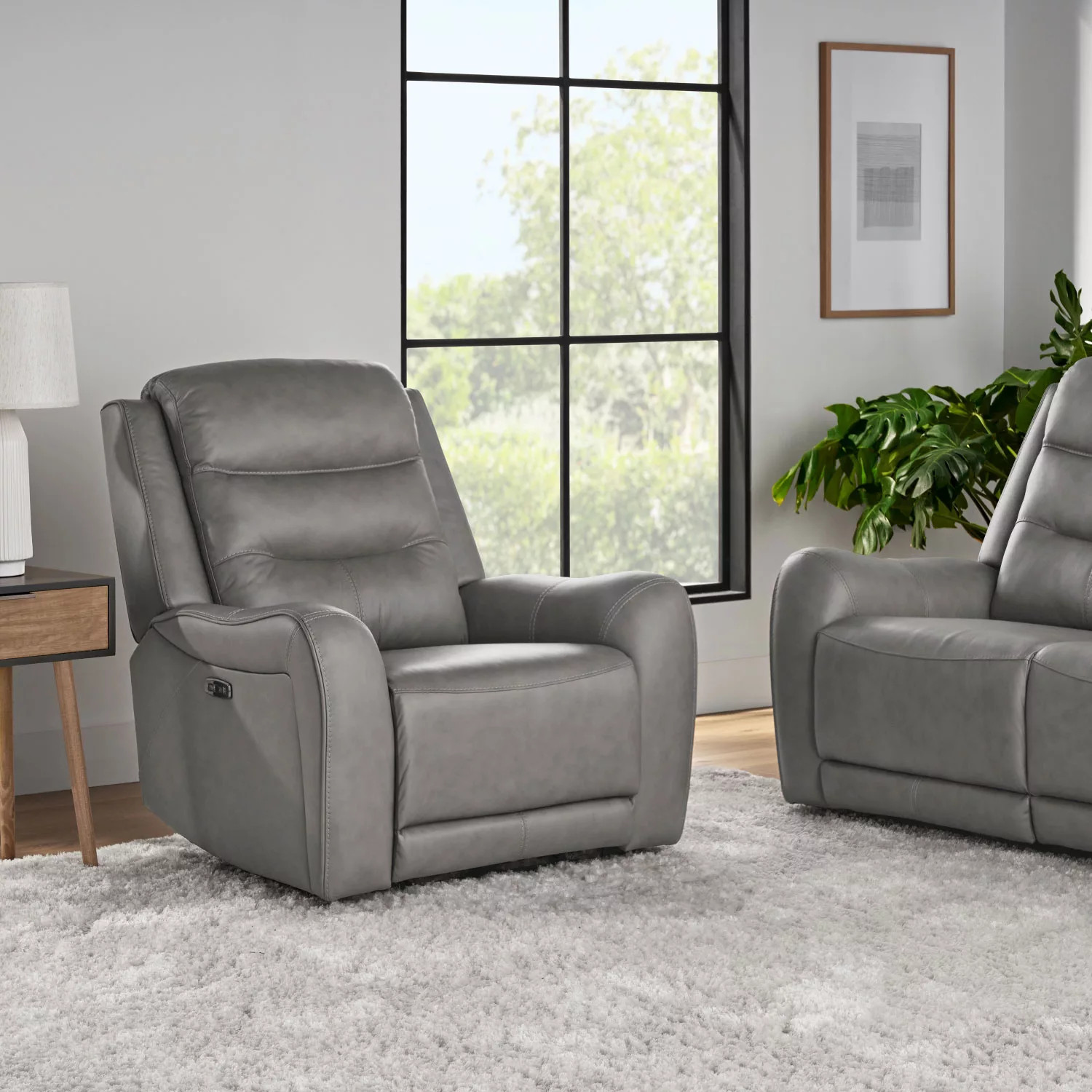 Member's Mark Cooper Power Reclining Leather Chair | Sam's Club